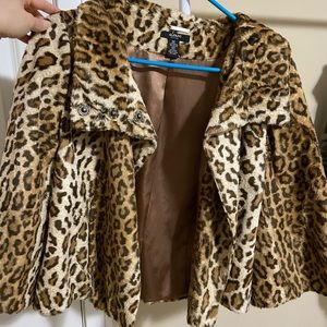 Alfani Cheetah Print Jacket